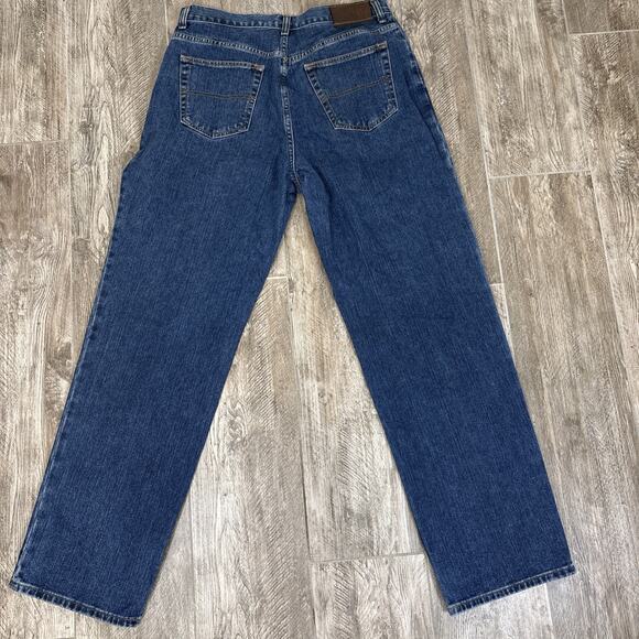Y2K Tommy Hilfiger Vintage Relaxed Fit Classic Straight 2005 34x34 Men’s Jeans - Picture 2 of 16